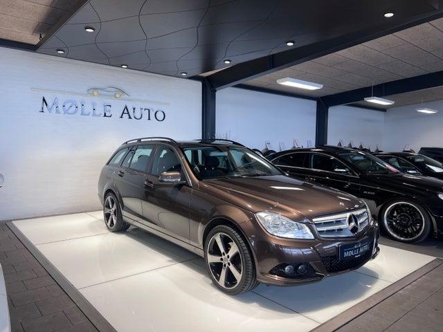 Mercedes C200 2,2 CDi AMG Line stc. aut. BE hos Mølle Auto
