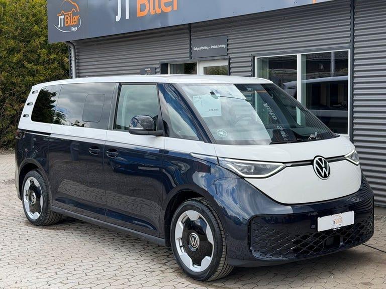VW ID. Buzz 86 Pro 7prs LWB hos Auto-Sørensen og JT Biler