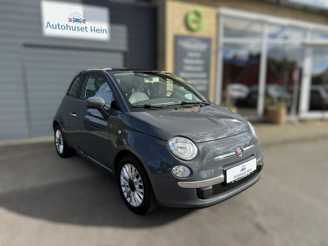 Fiat 500 0,9 TwinAir 80 Lounge hos Autohuset Hein