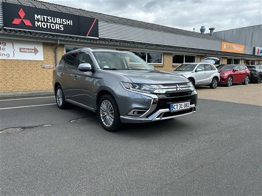 Mitsubishi Outlander 2,4 PHEV Plugin-hybrid Intense 4WD 224HK 5d 6g Trinl. Gear hos Fasterholdt Biler