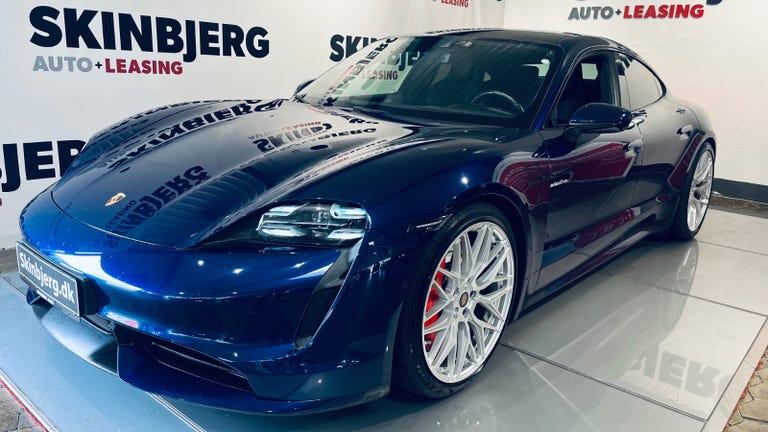 Porsche Taycan Turbo Performance+ hos Skinbjerg Auto