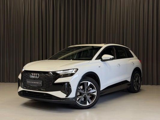Audi Q4 e-tron S-line hos Bang & Salomonsen