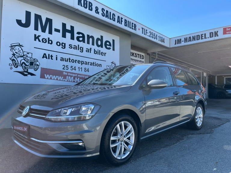 VW Golf VII 1,5 TSi 150 Comfortline Connect Variant DSG hos JM Handel