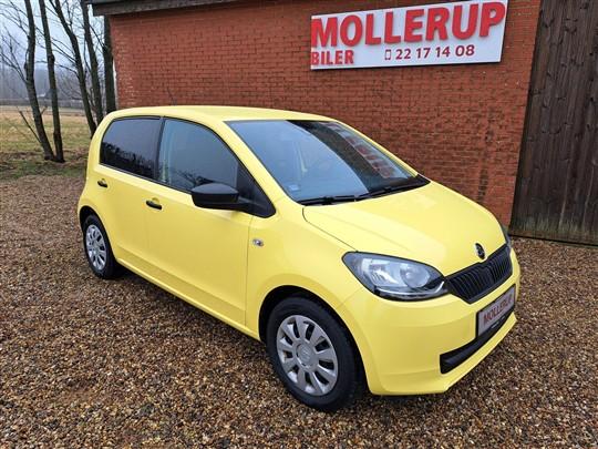 Skoda Citigo 1,0 MPI Active 60HK 5d hos Mollerup Biler