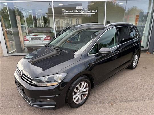 VW Touran 1,4 TSI BMT Highline DSG 150HK 7g Aut. hos Bilhuset Midtsjælland
