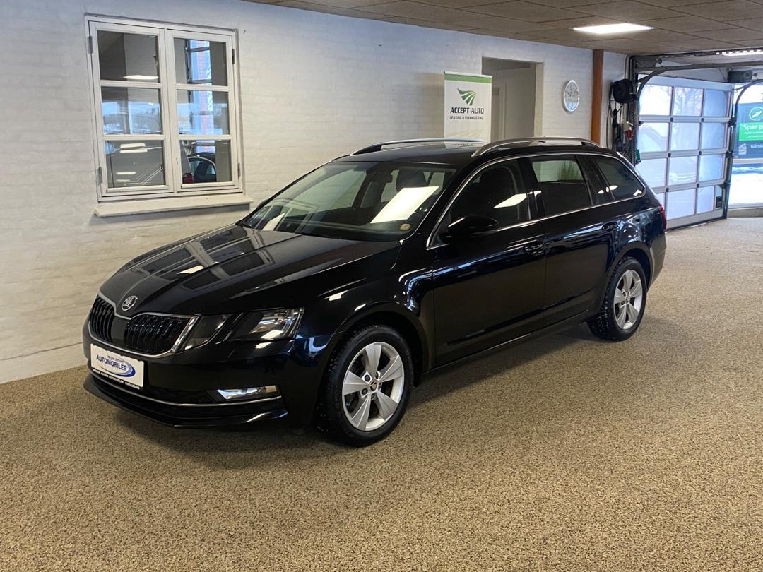 Skoda Octavia 1,6 TDi 115 Style Combi DSG hos Jørgen Jensen Automobiler