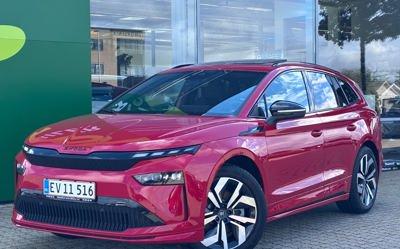 Škoda Enyaq 85 iV Sportline hos Fredericia Auto-service
