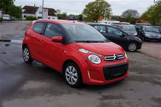 Citroën C1 1,2 PureTech Iconic 82HK 5d hos Stenseby Biler & Campingvogne
