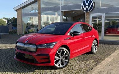 Škoda Enyaq iV RS hos Autohuset Frederikssund