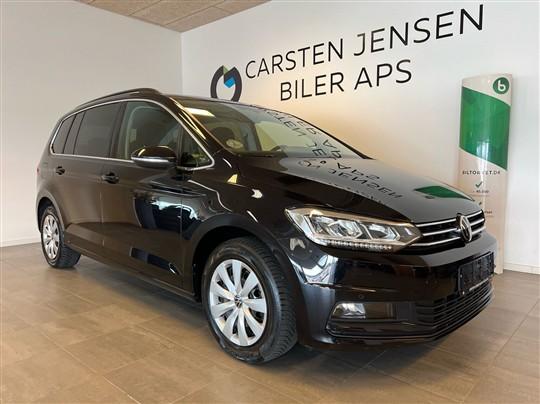 VW Touran 1,5 TSI EVO ACT Comfortline Family DSG 150HK 7g Aut. hos Carsten Jensen Biler