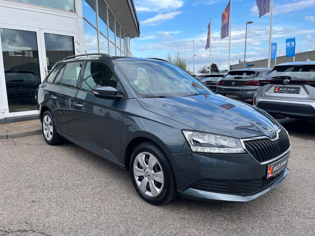 Skoda Fabia 1,0 MPi 60 Ambition Combi hos K2 Biler