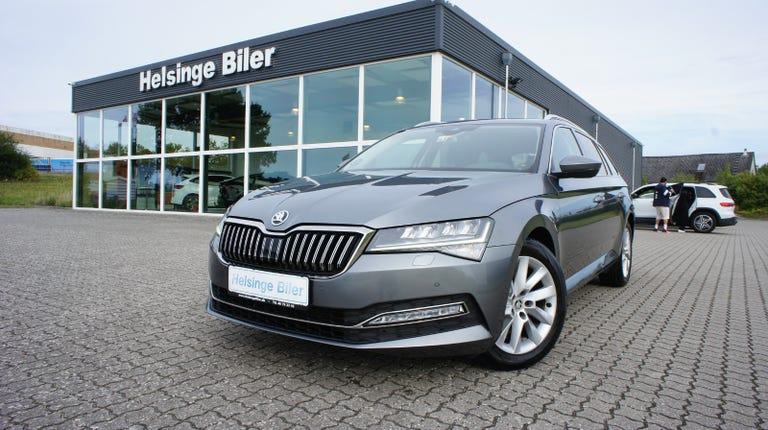Skoda Superb 2,0 TDi 150 Style Combi DSG hos Helsinge Biler