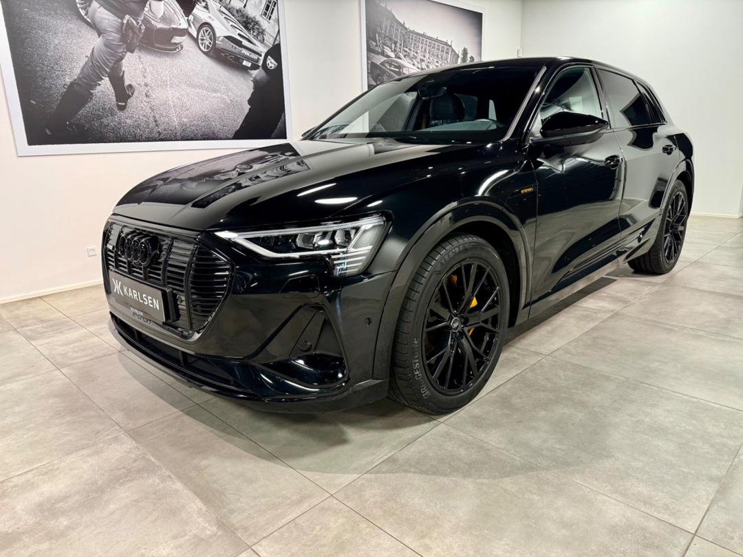 Audi e-tron Black Edition S-line quattro hos Karlsen Biler