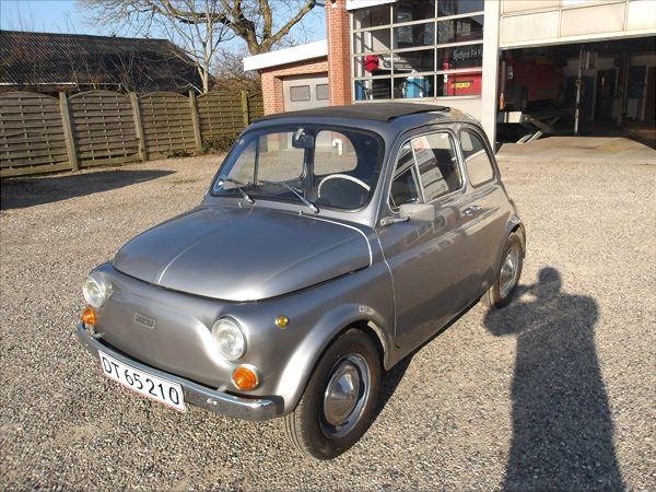 Fiat 500 110F hos Auto-Centrum Skårup