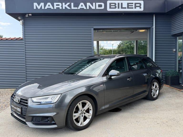 Audi A4 40 TFSi S-line Avant S-tr. hos Markland Biler