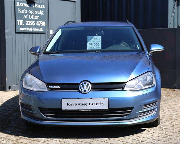 VW Golf VII TDi 110 BlueMotion Variant hos Ravnshøj Biler
