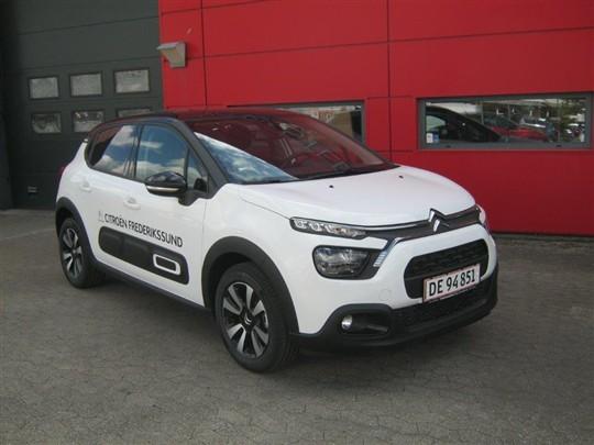 Citroën C3 1,2 PureTech Shine 83HK 5d hos Brøndum Andersen Autogården