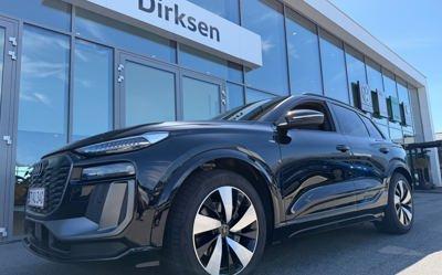 Audi Q6 e-tron S-line quattro hos Dirksen Skanderborg