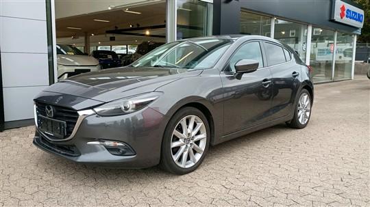 Mazda 3 2,2 Skyactiv-D Optimum 150HK 5d 6g hos Mørch Automobiler