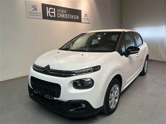 Citroën C3 1,6 Blue HDi Iconic Limited start/stop 75HK 5d hos Henrik Christensen