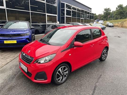 Peugeot 108 1,0 e-Vti Active Rød 69HK 5d hos LM Drive