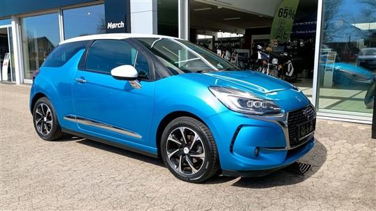 DS DS3 1,6 Blue HDi Sport start/stop 100HK 3d hos Mørch Automobiler
