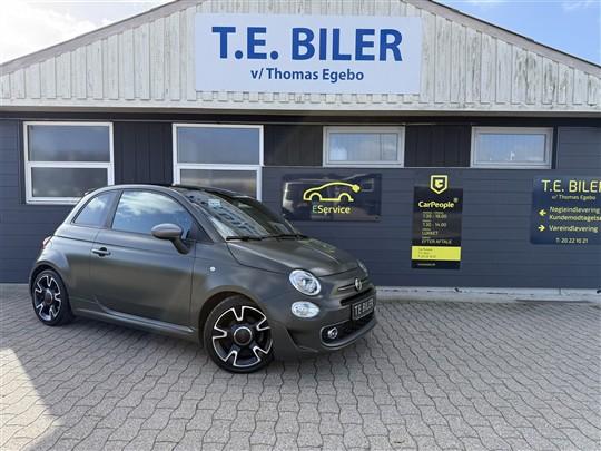 Fiat 500 0,9 TwinAir Beast Sportiva Start & Stop 80HK 3d hos T.E. Biler