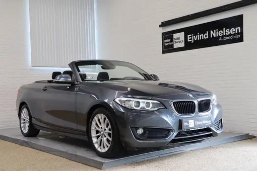 BMW 220d 2,0 Cabriolet aut. hos Ejvind Nielsen Automobiler