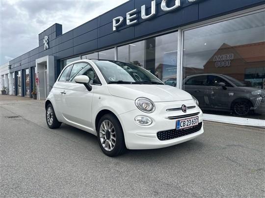 Fiat 500 1,2 Eco Lounge Start & Stop 69HK 3d hos G. Bech-Hansen