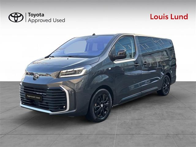 Toyota Proace Verso Electric Long EL Shuttle To skydedøre 136HK Aut. hos Louis Lund