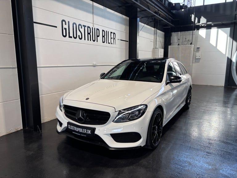 Mercedes C220 d 2,2 AMG Line stc. aut. hos Glostrup Biler