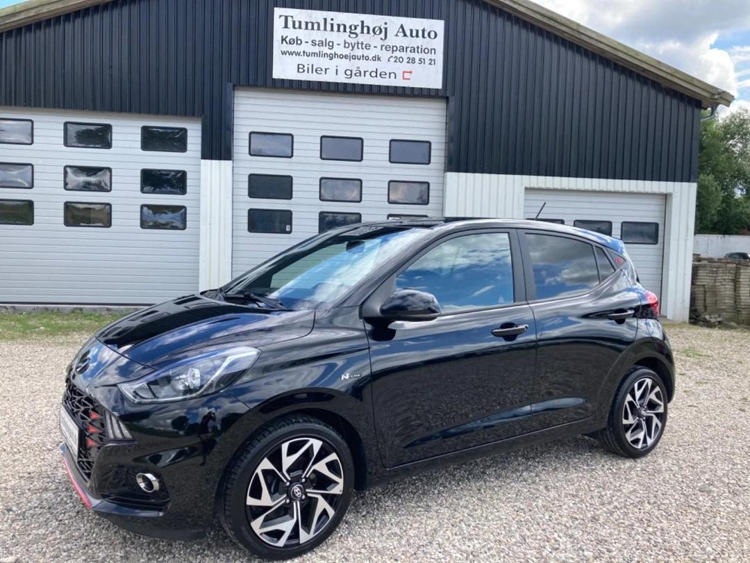 Hyundai i10 1,0 T-GDi N-Line hos Tumlinghøj Auto