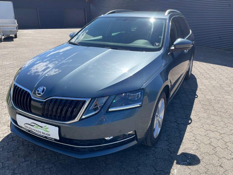 Skoda Octavia 1,5 TSi 150 Style Combi DSG hos Brudlykkes Biler