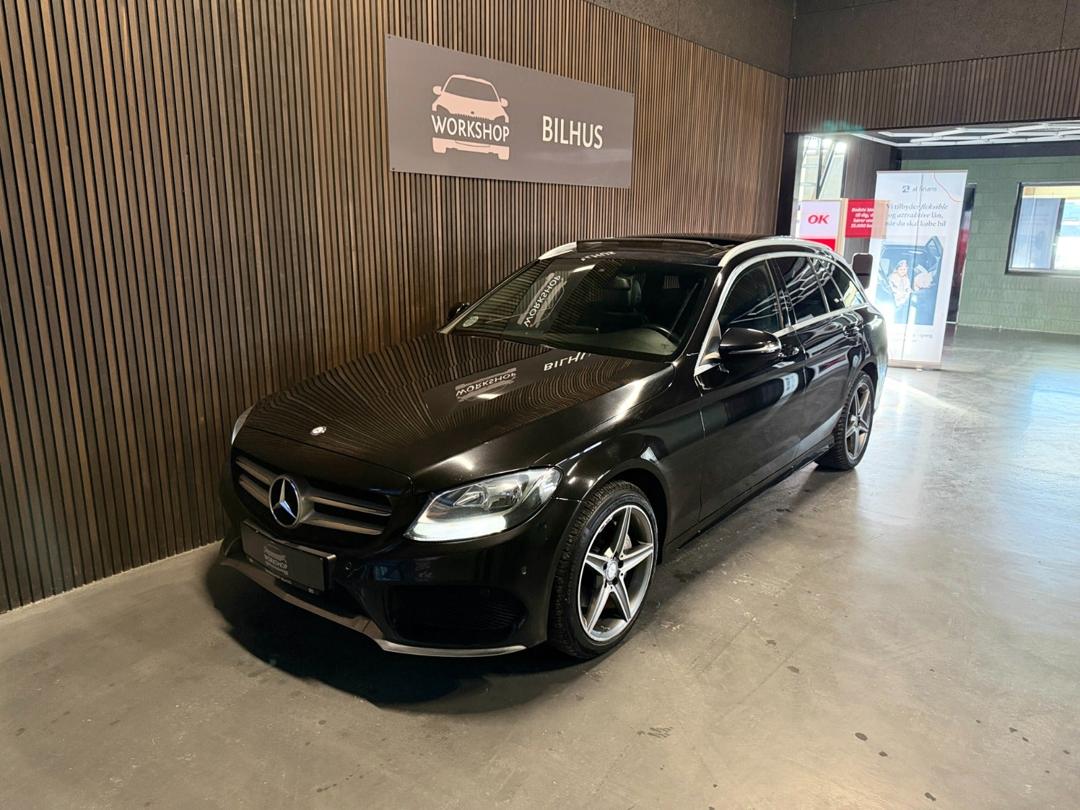 Mercedes C220 d 2,2 AMG Line stc. aut. hos Workshop Bilhus
