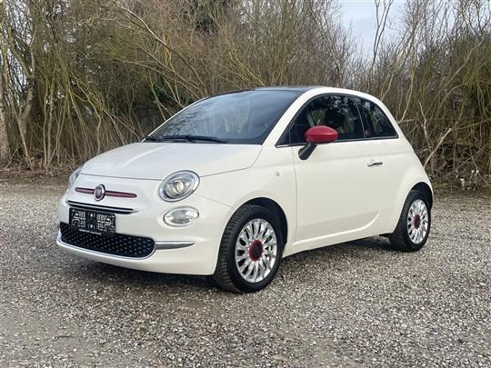 Fiat 500 1,0 Mild hybrid RED 70HK 3d 6g hos Vester Egense Auto