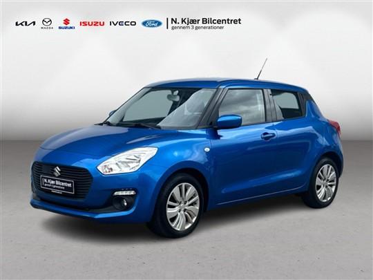 Suzuki Swift 1,2 Dualjet Mild hybrid Action AEB 90HK 5d hos N. Kjær Bilcentret