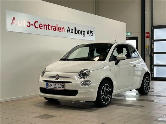 Fiat 500 1,0 Mild hybrid Club 70HK 3d 6g hos Autocentralen Aalborg