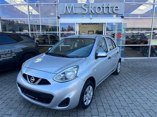 Nissan Micra 1,2 Visia 80HK 5d hos M. Skotte Automobiler