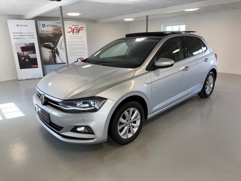 VW Polo 1,0 TSi 115 Highline DSG hos Stjernegårdens Biler