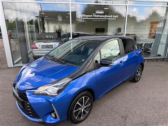 Toyota Yaris 1,5 VVT-I T3 111HK 5d 6g hos Bilhuset Midtsjælland
