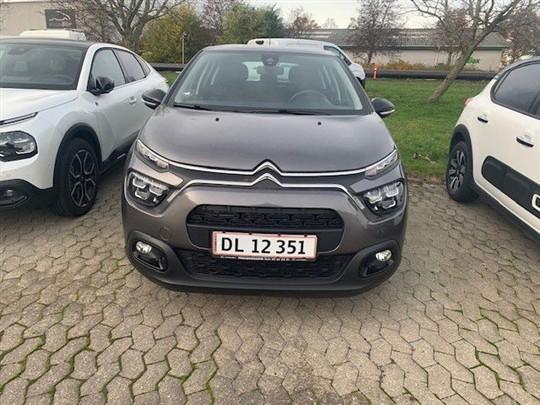Citroën C3 1,2 PureTech Iconic 83HK 5d hos Brøndum Andersen Autogården